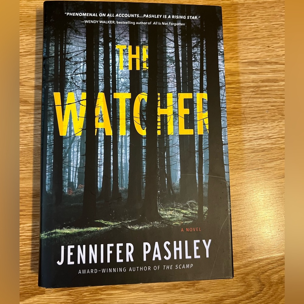 The Watcher Hard Cover Book By Jennifer Pashley NWT